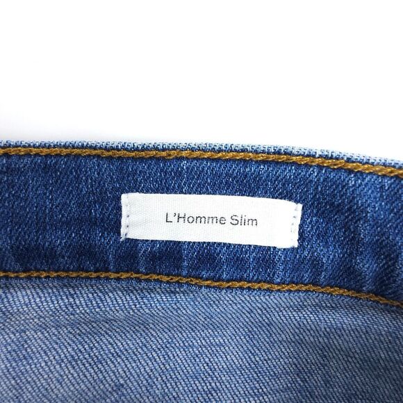 FRAME L'Homme Slim Jeans Jaden 34x32 Minimal Quiet Luxury Old Money Essential - Picture 7 of 8